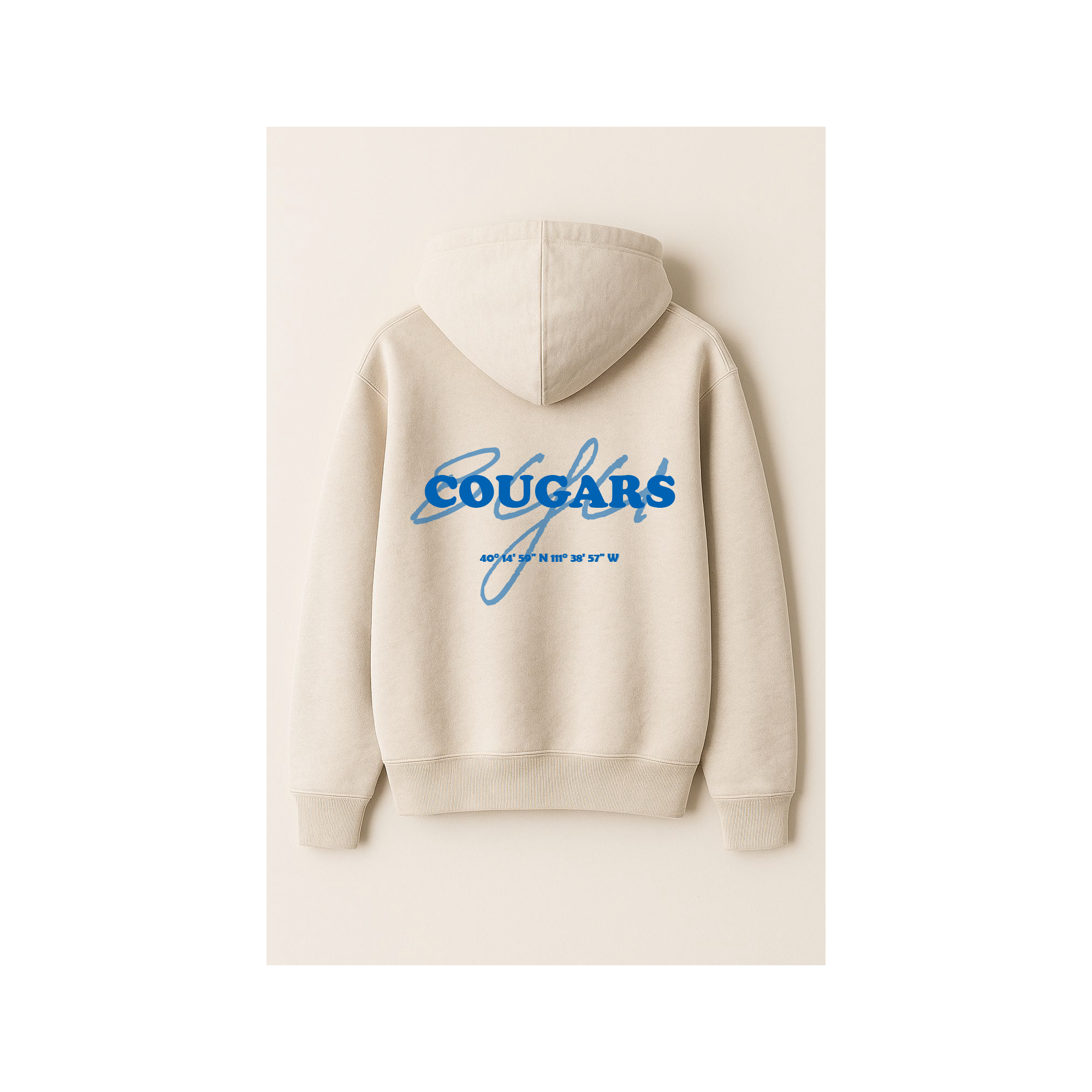 Blue BYU Cougars Hoodie