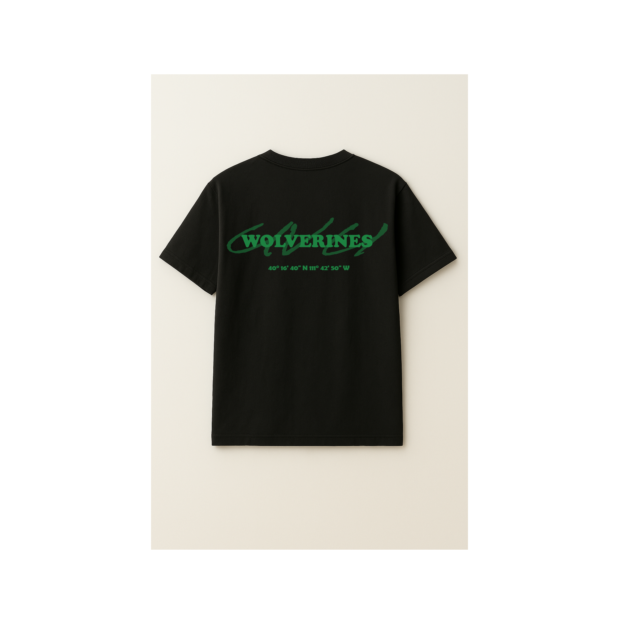 Black UVU Wolverines Shirt