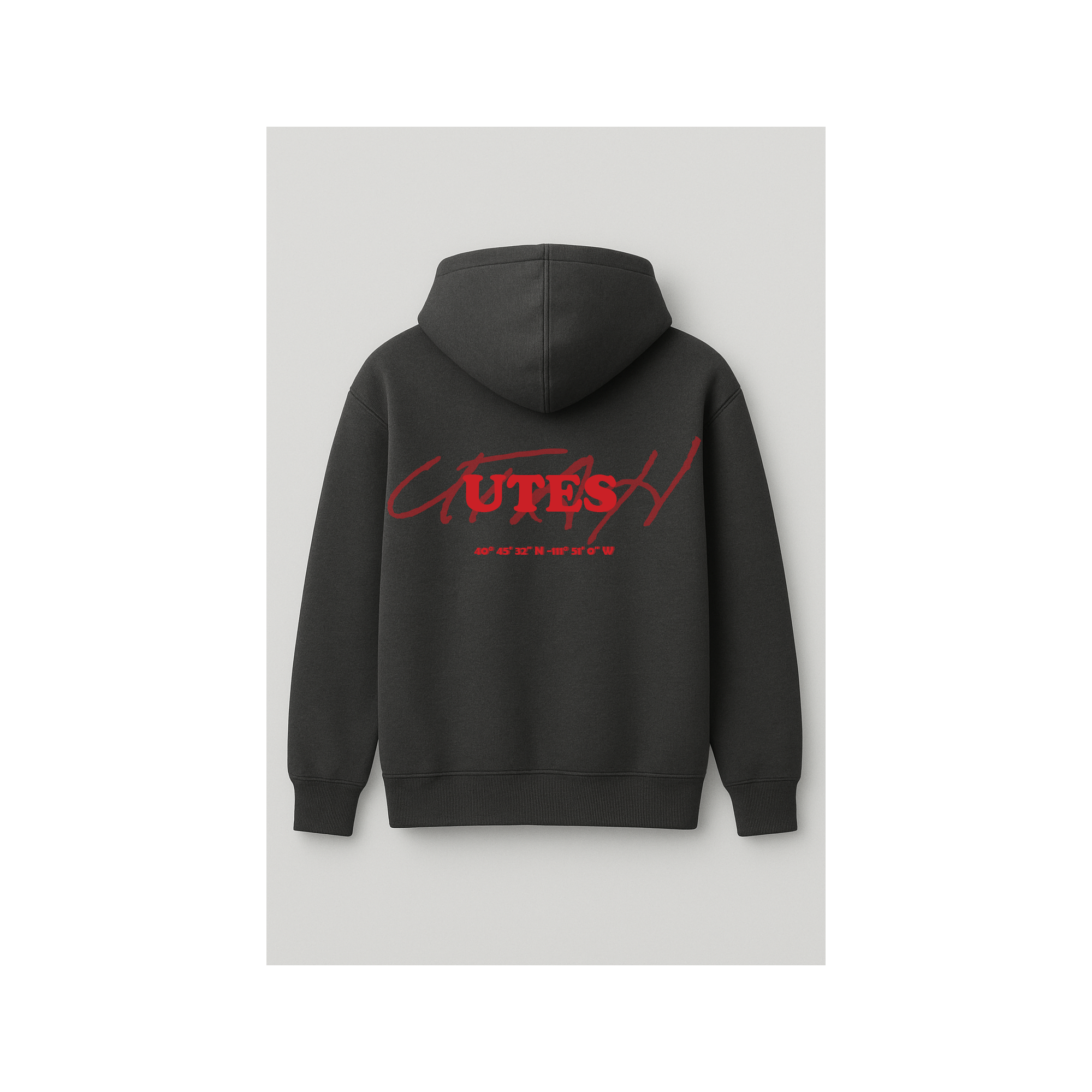 Black UofU Utes Hoodie