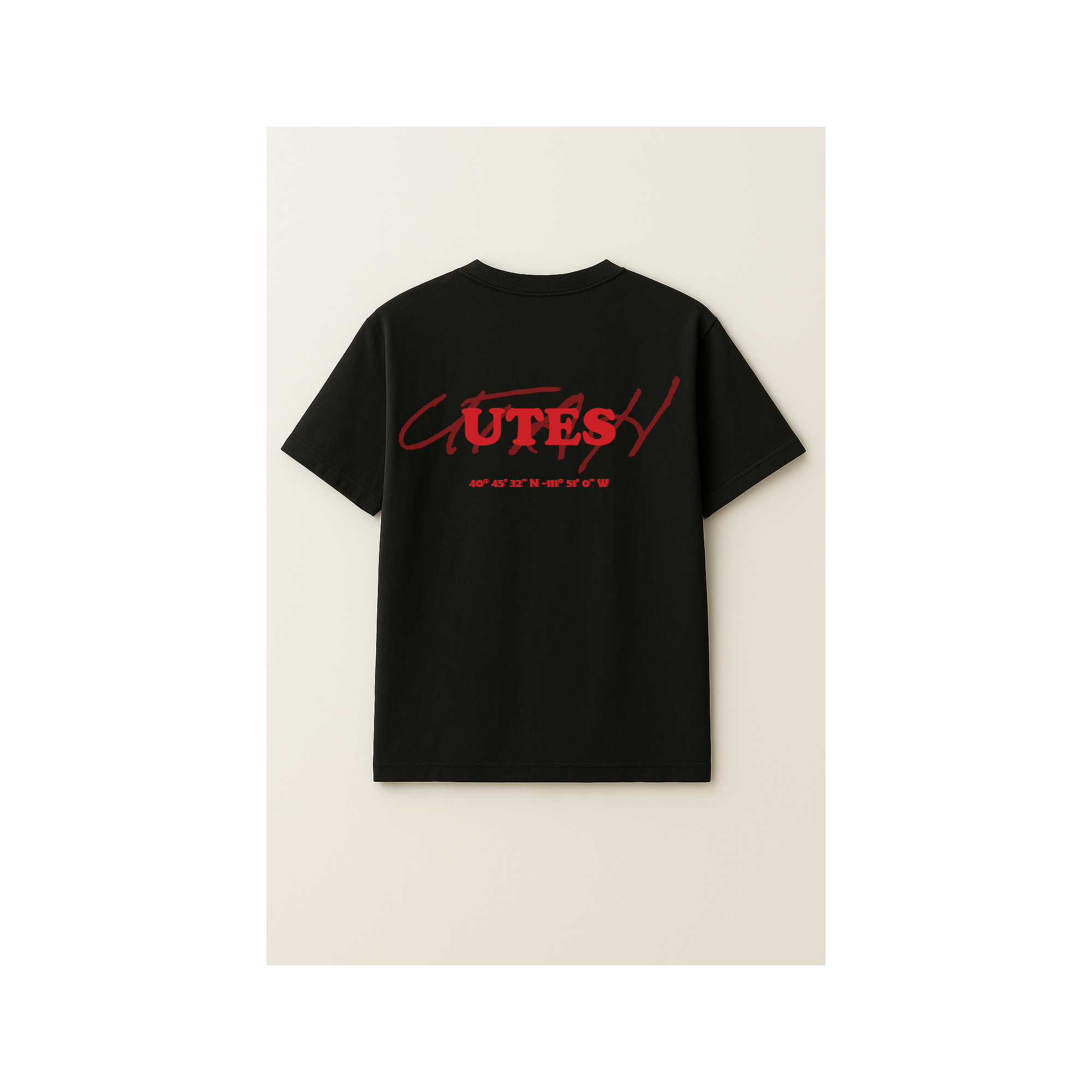 Black UofU Utes Shirt