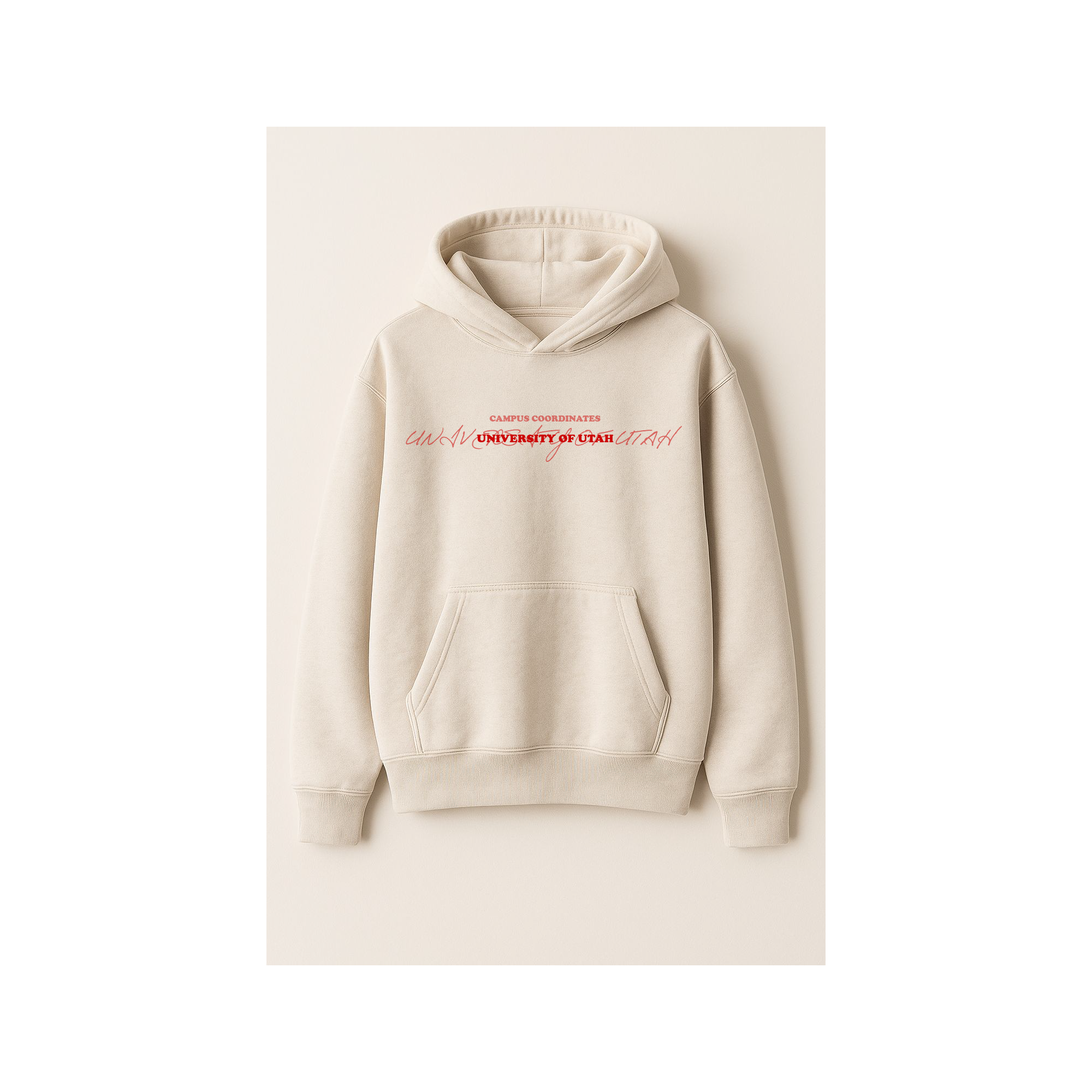 White UofU Utes Hoodie